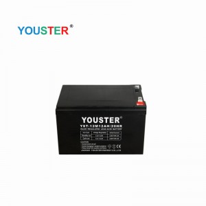 Πολυλειτουργική επαναφορτιζόμενη βαθύ κύκλο AGM ποδήλατο μπαταρία 12V12AH μολύβδου οξέος